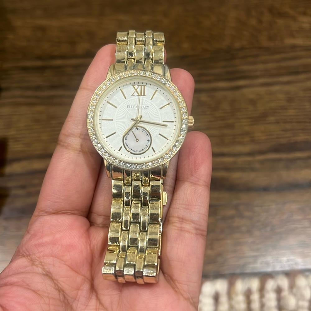 Ellen Tracy Gold Watch Women’s